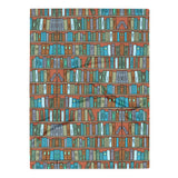 Book Lover’s Throw Blanket – Cozy Home Library Edition