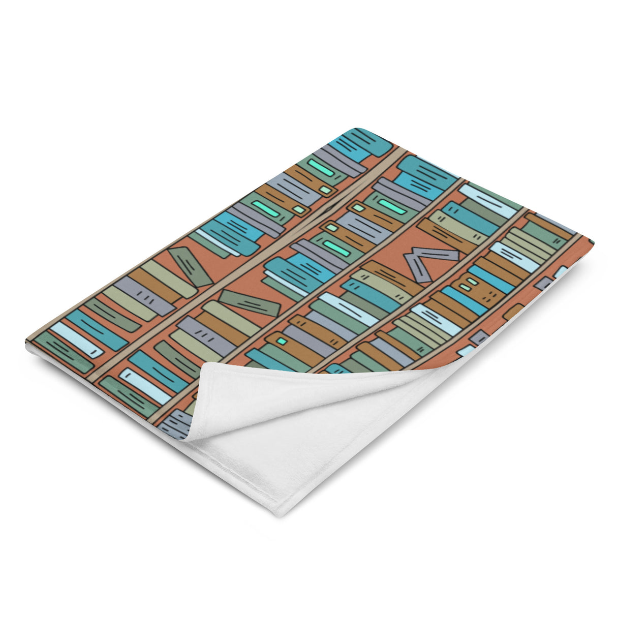 Book Lover’s Throw Blanket – Cozy Home Library Edition