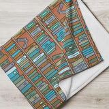 Book Lover’s Throw Blanket – Cozy Home Library Edition