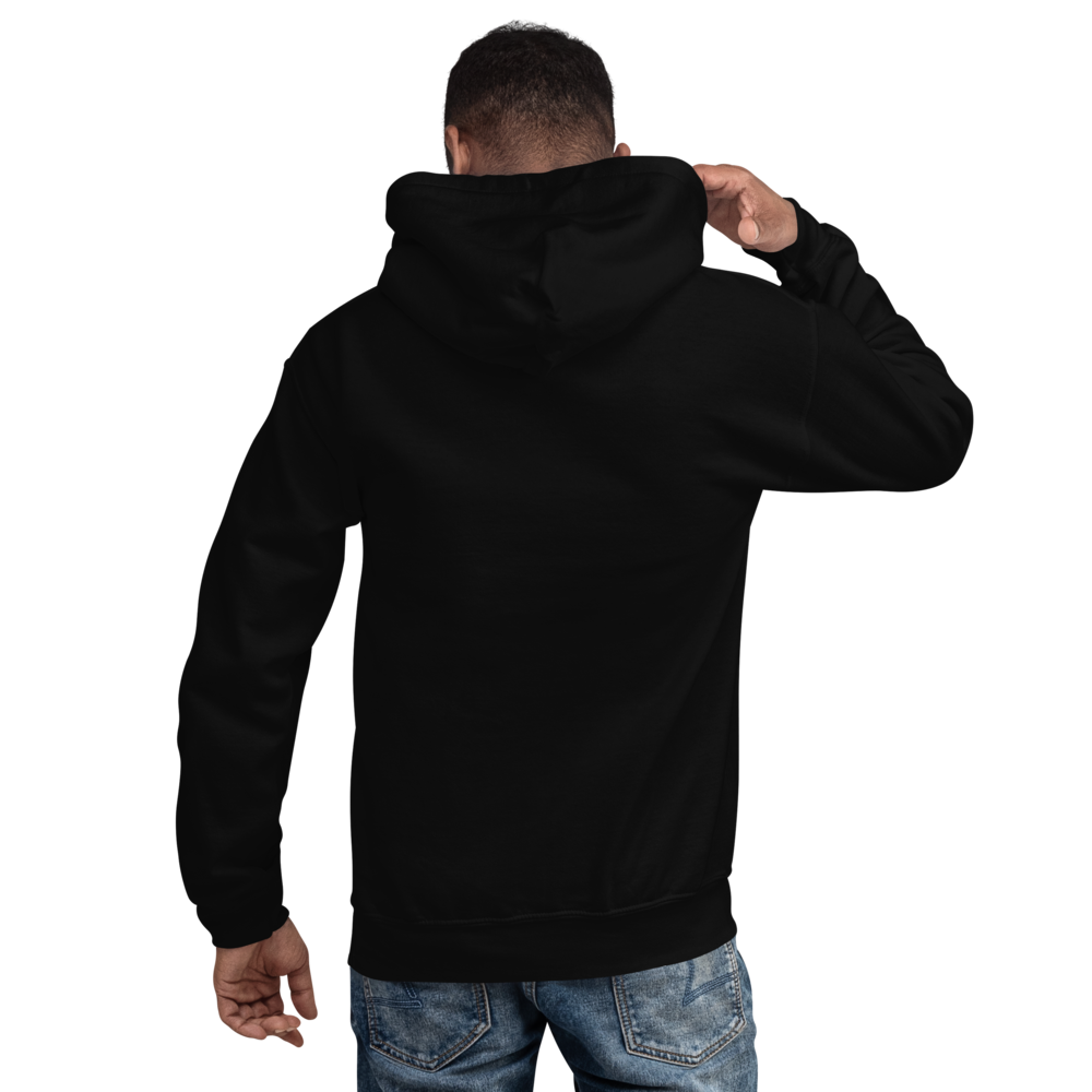 Kombi King Unisex Heavy Blend Black Hoodie - For the Vintage Van Lover