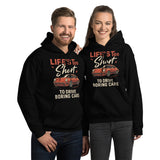 Life’s Too Short to Drive Boring Cars – Porsche 911 Edition Hoodie – For the Car Enthusiast