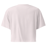 Hot Flushes, Cold Drinks Women's Pink Crop Top - For the Menopause Warrior